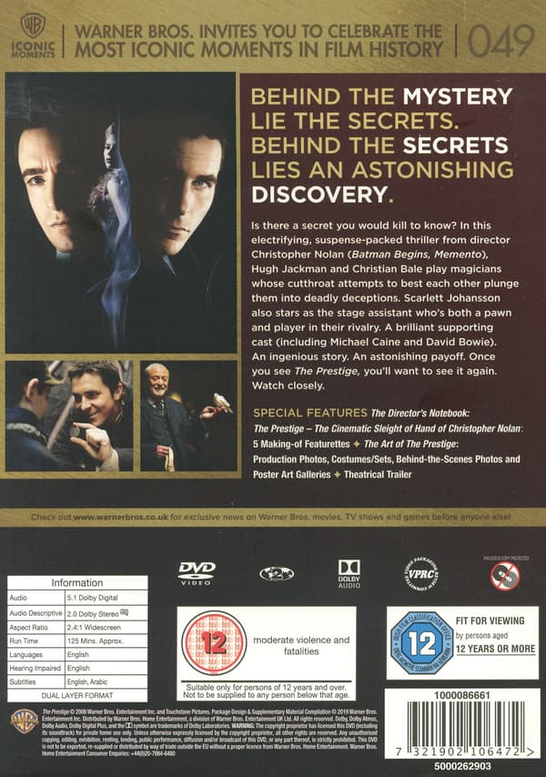 The prestige (DVD)