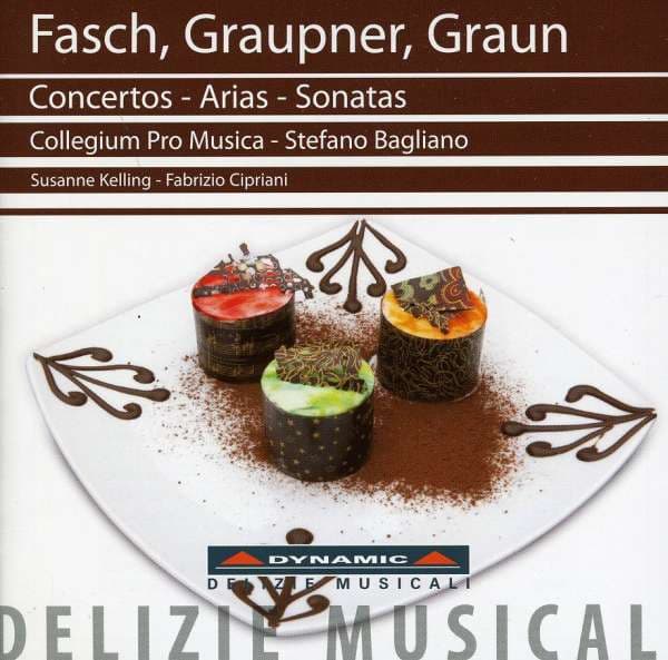 Fasch / Grupner / Graun: Koncerter - Arier - ... (CD)