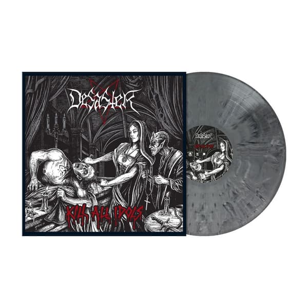 Desaster: Kill all idols (Grey marbled) (Vinyl LP)