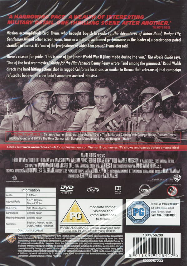 Objective Burma / Objective, Burma! (DVD)