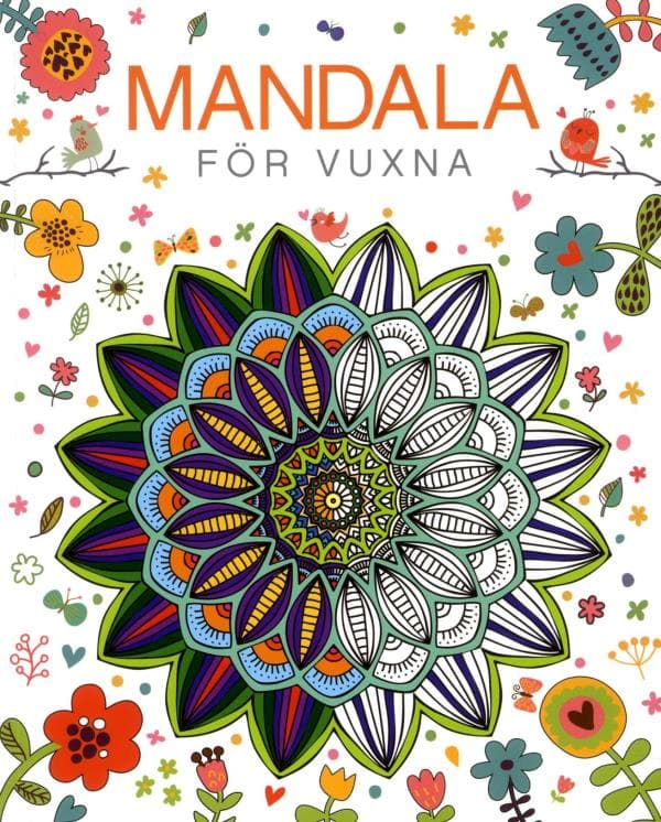 Mandala För Vuxna (Bok / Häftad)
