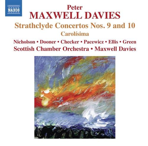 Maxwell Davies: Strathclyde-konsertot 9 & 10 (CD)