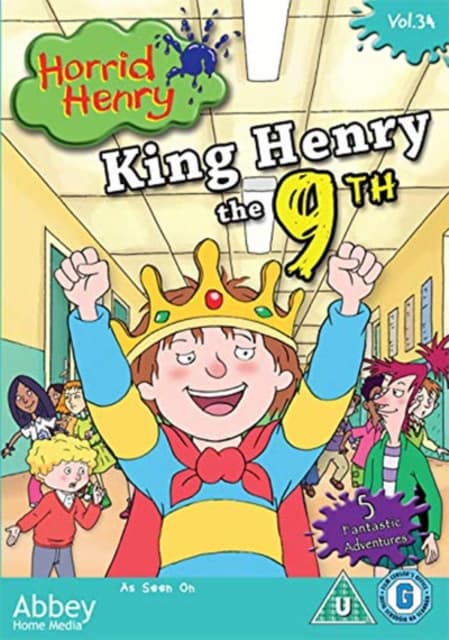 Horrid Henry: King Henry den 9. (DVD)