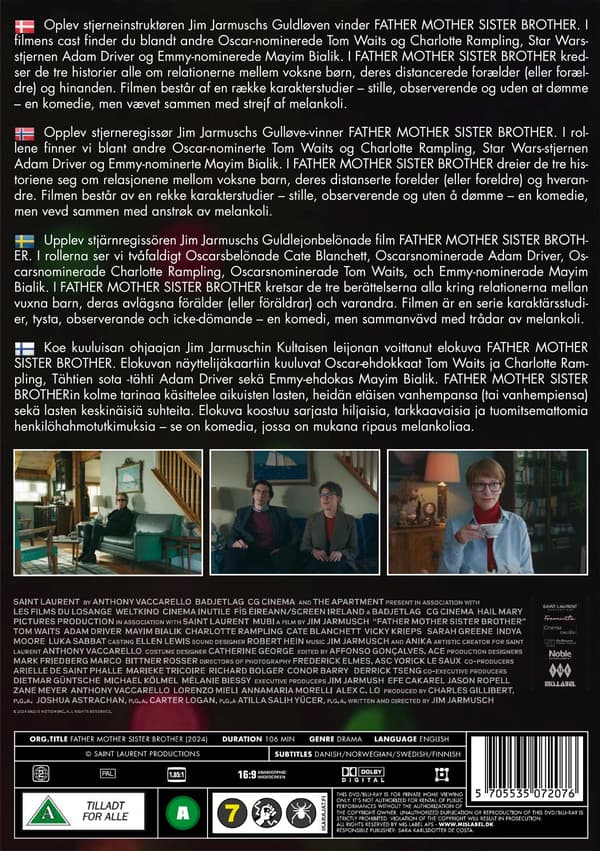 Isä Äiti Sisko Veli (DVD)