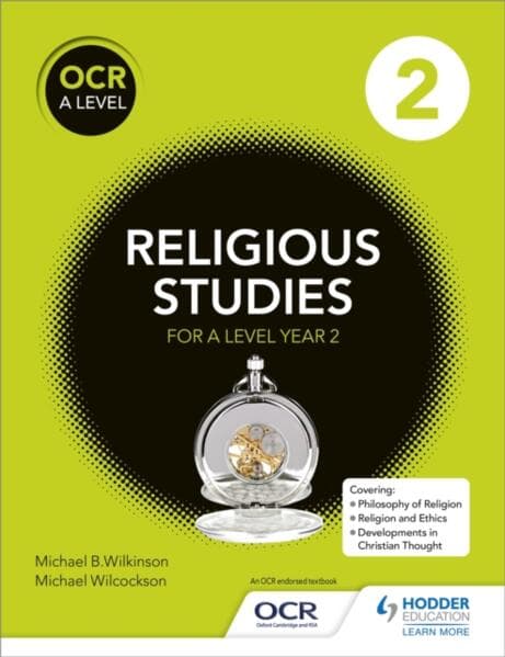 Ocr Religious Studies a Level Year 2 (Kirja / Nidottu)