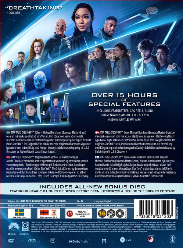 Star Trek: Discovery - Complete Series (26 DVD)
