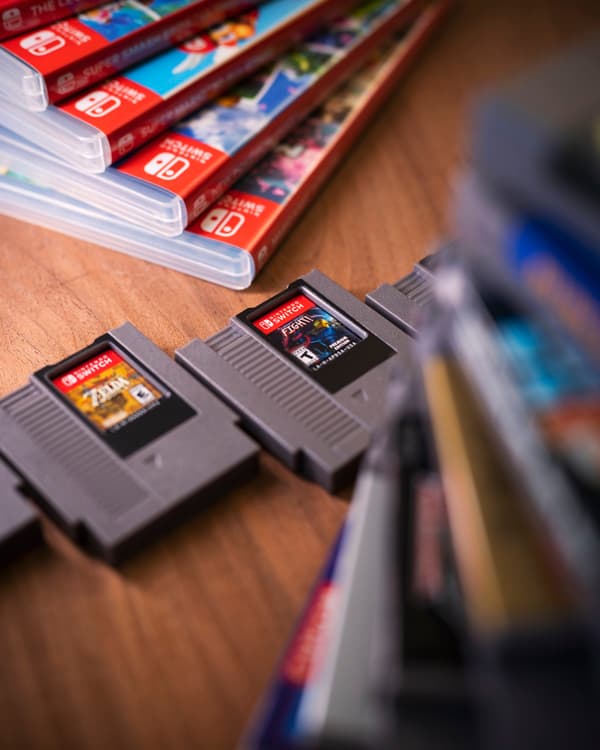 RF Retro85 NES Switch -kotelot