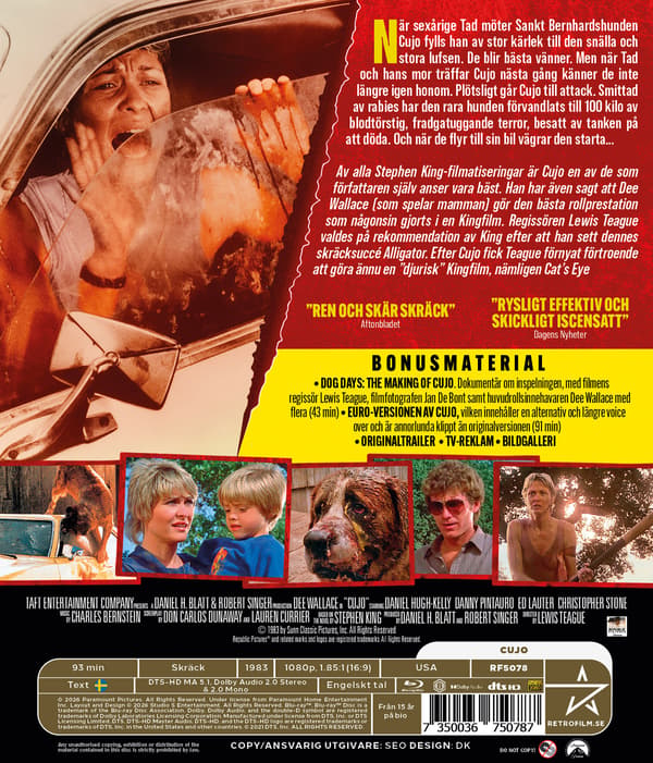 Cujo (Stephen King) (Blu-ray / Special Edition)