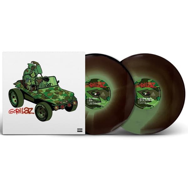 Gorillaz: Gorillaz (Grøn/Brun/Sort/Ltd) (2 Vinyl LP)