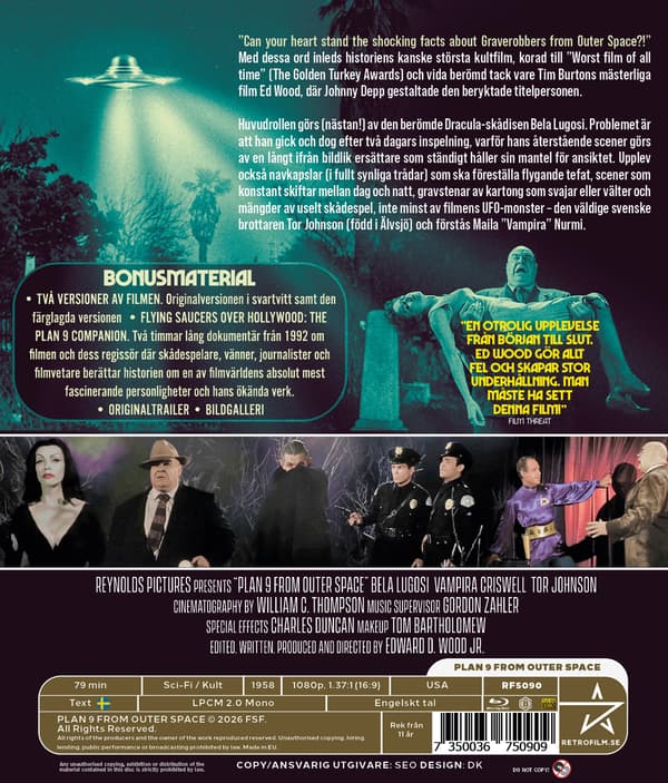 Plan 9 from Outer Space (Blu-ray)