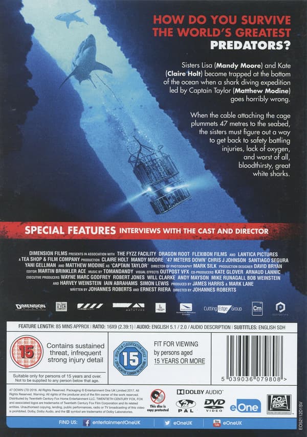 47 meters down (DVD)