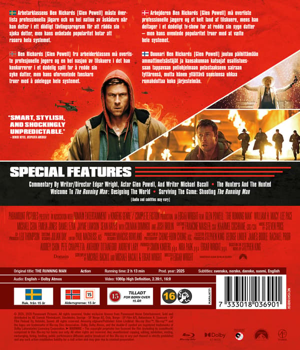 The Running Man (2025) (Blu-ray)