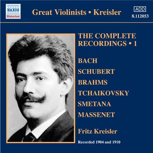 Kreisler: Complete Recordings Vol 1 (CD)