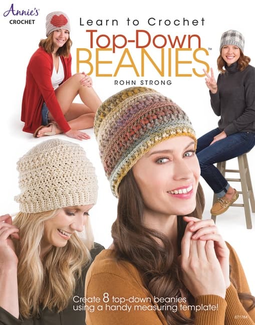 Learn to Crochet Top-Down Beanies (Bok / Häftad)