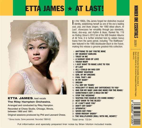 James Etta: At Last (CD)