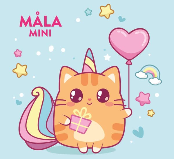 Måla Mini- Kawaii (Bok / Häftad)
