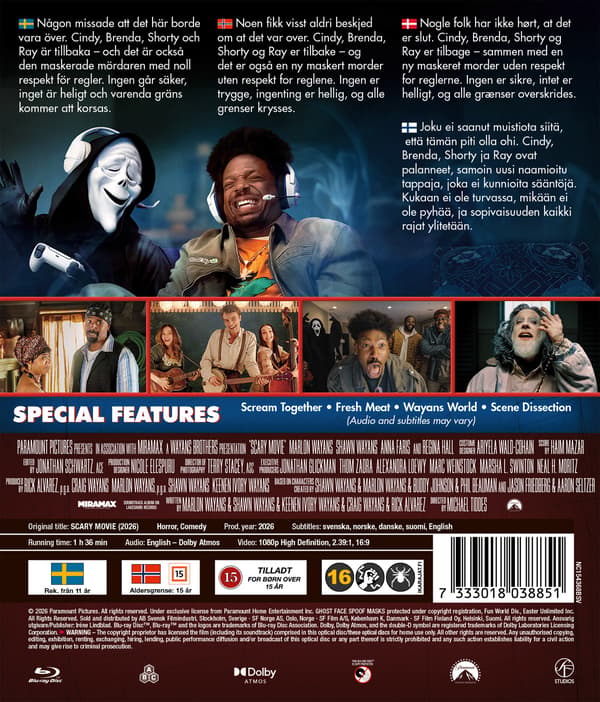 Scary Movie (2026) (Blu-ray)