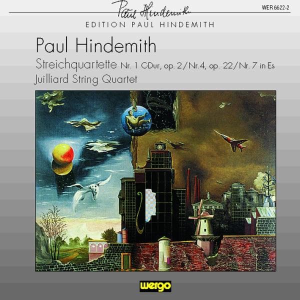 Hindemith: Strygekvartetter nr. 1 / 4 / 7 (CD)