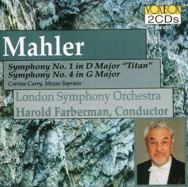 Mahler: Symfoni 1 & 4 (2 CD)