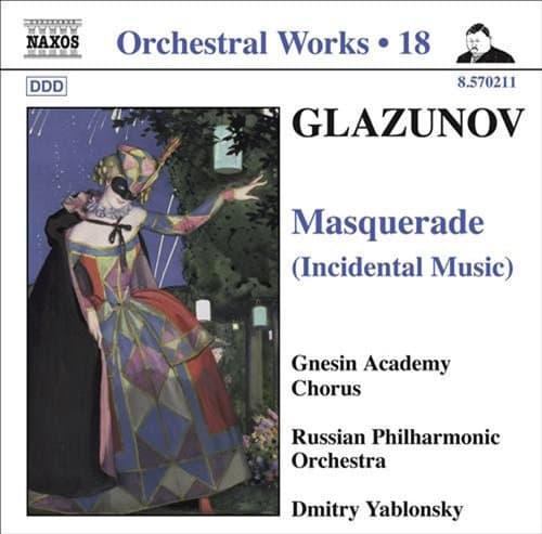 Glazunov: Naamiaiset (CD)