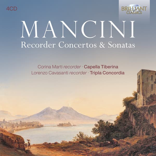 Mancini Francesco: Recorderkoncerter & Sonater (4 CD)
