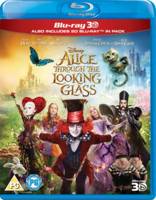 Liisa Peilimaailmassa (2 Blu-ray 3D)