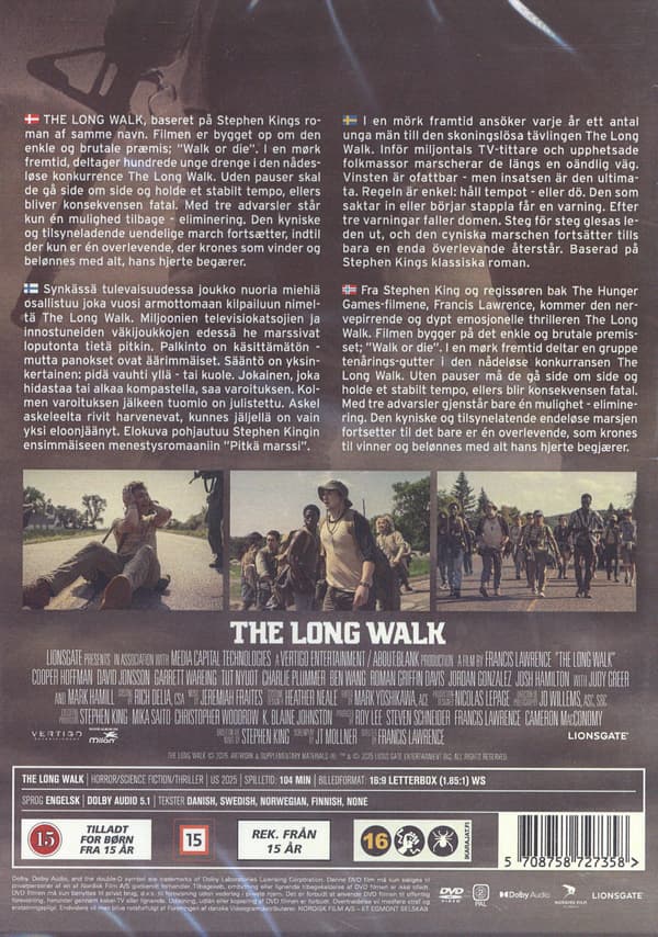 The Long Walk (Stephen King) (DVD)