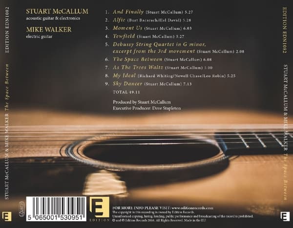 McCallum Stuart/Mike Walker: Space Between (CD)