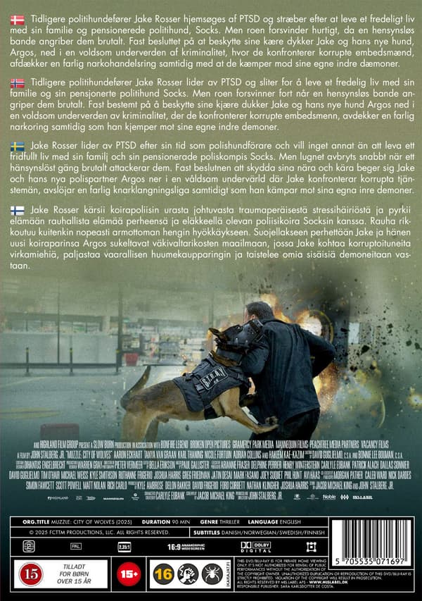 Muzzle: City of Wolves (DVD)