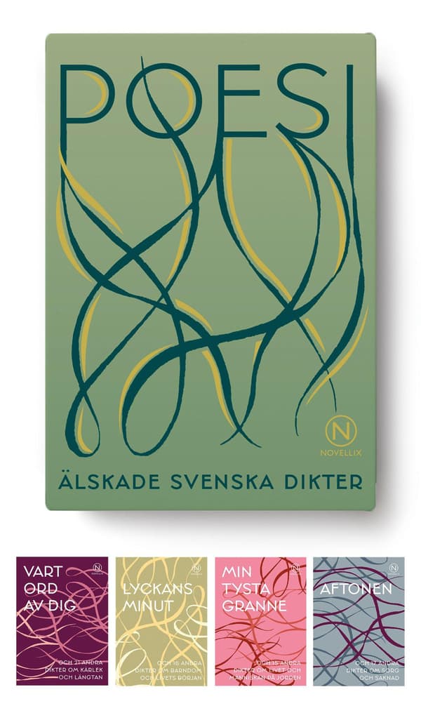 Poesi. Älskade Svenska Dikter (Bok / Presentask)