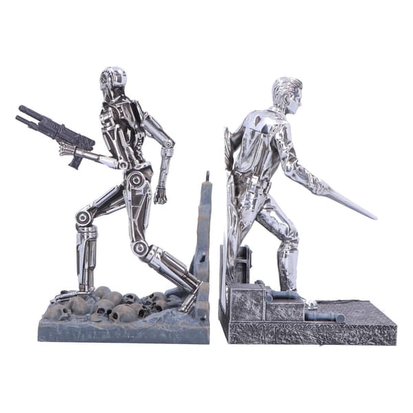 Terminator: T-1000 Vs T-800 Bookends