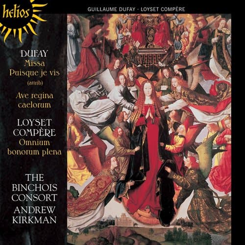 Dufay: Missa Puisque Je Vis (CD)