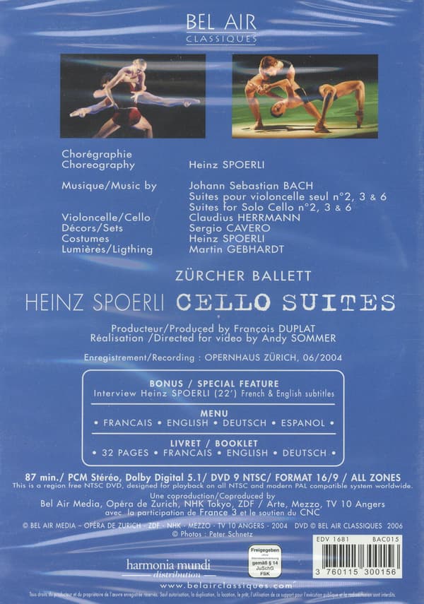 Zurich Ballet: In den winden im nichts (DVD)