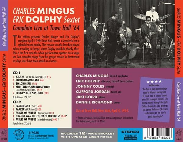 Mingus Charles & Eric Dolphy: Complete Live At.. (2 CD)
