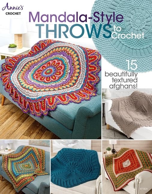 Mandala-Style Throws to Crochet (Bok / Häftad)
