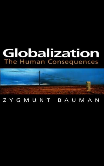 Globalization - The Human Consequences (Bok / Pocket)