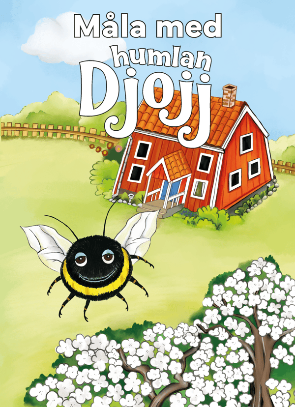Måla Med Humlan Djojj (Bok / Häftad)