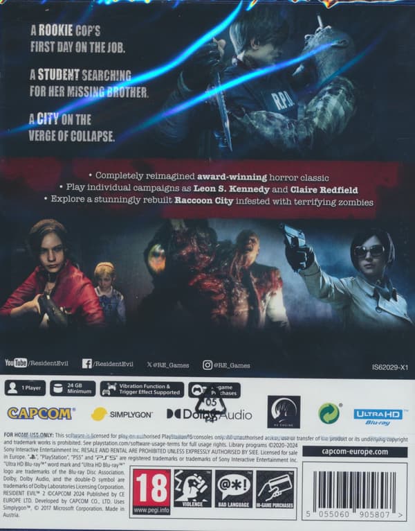 Resident Evil 2 Remake