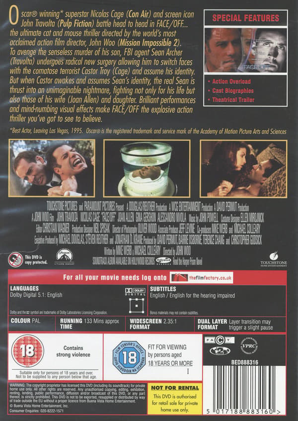 Face/Off (DVD)