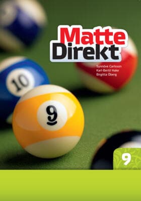Matte Direkt 9 (Kirja / Nidottu)