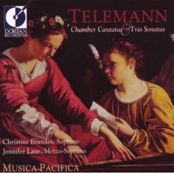 Telemann: Chamber Cantatas (Musica Pacifica) (CD)