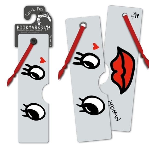 Pull - A - Face -kirjanmerkit - Rakkaus