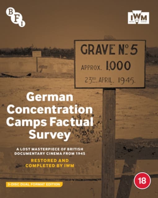 German Concentration Camps Factual Survey (3 Blu-ray + DVD)