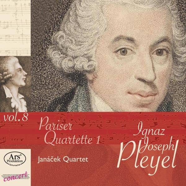Pleyel Ignaz Joseph: Pariser Quartette 1 Vol 8 (CD)