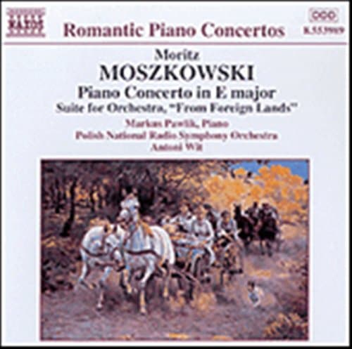 Moszkowski: Pianokonsertto E-duuri (CD)