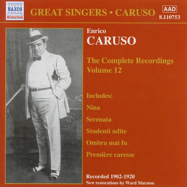 Caruso Enrico: Complete recordings vol 12 (CD)