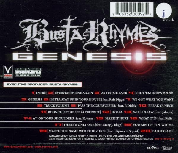 Busta Rhymes: Genesis (CD)