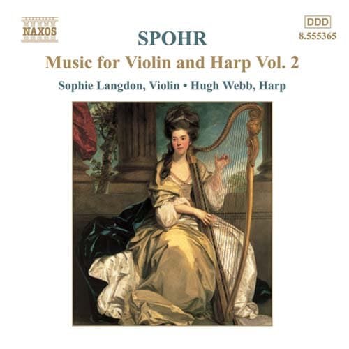 Spohr: Værker for violin og harpe bind 2 (CD)