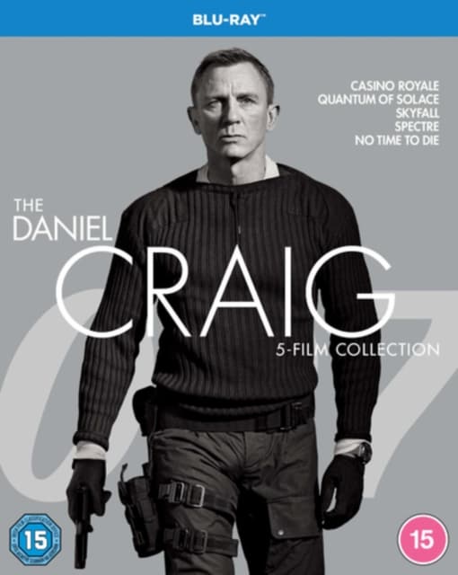 Daniel Craig 5-elokuvan kokoelma (5 Blu-ray)