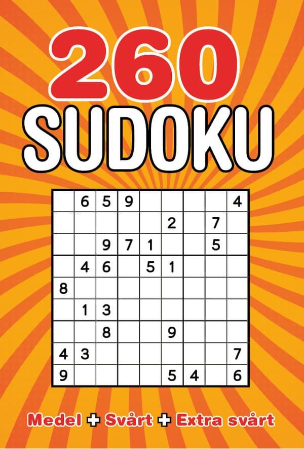 260 Sudokua (Kirja / Nidottu)